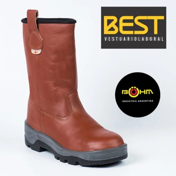 BOTA PETROLERA DE SEGURIDAD PU-BID ACERO "BOHM" - Imagen 3