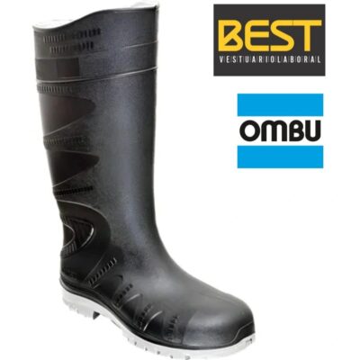 BOTA PVC OMBU INDUSTRIAL SIN PUNTERA NEGRO...